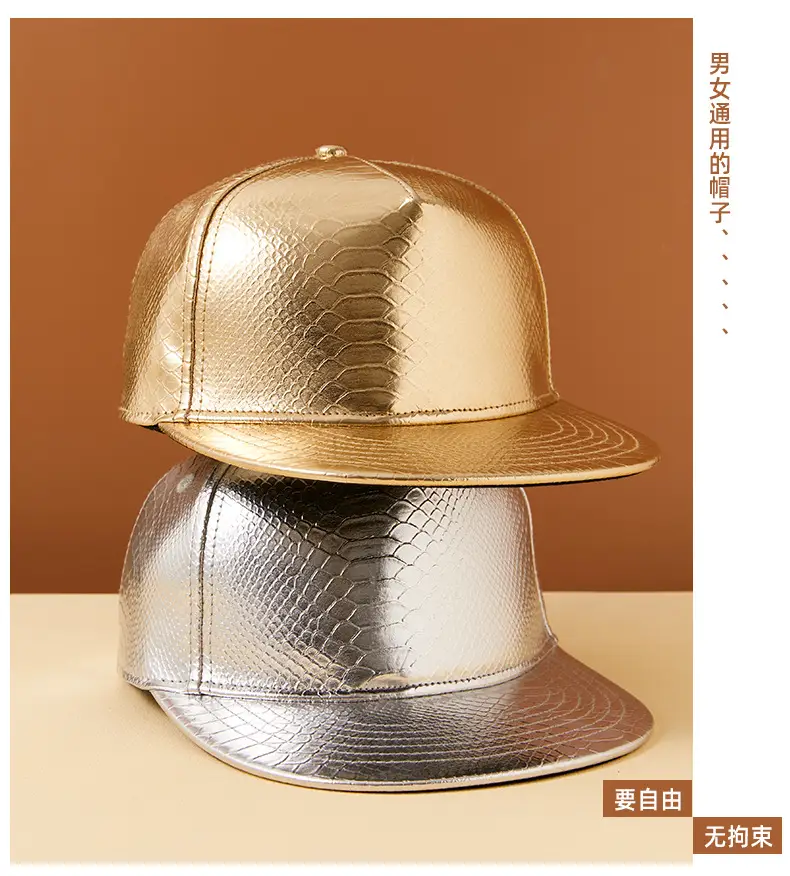 Golden Snake Head Baseball Cap for Men Women — feature 15