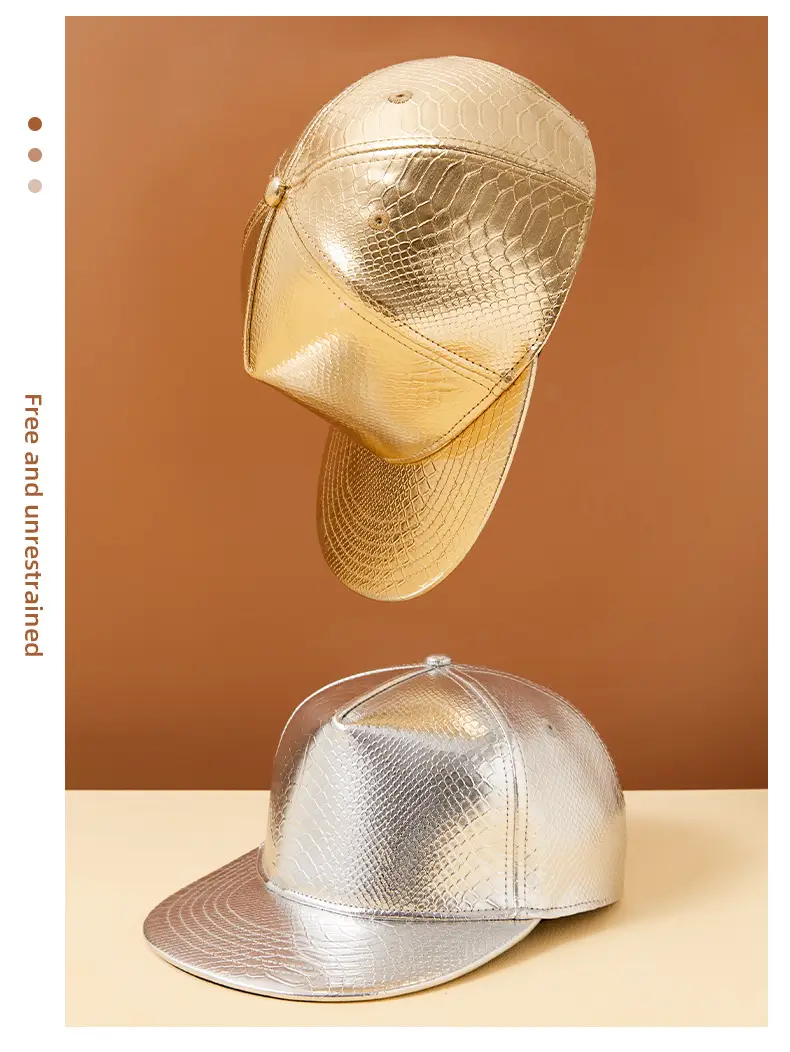 Golden Snake Head Baseball Cap for Men Women — feature 16