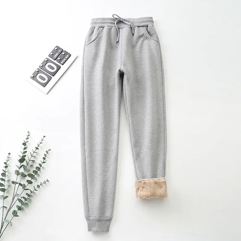 Women's Harbin Fleece Lined Winter Pants Gray - Image 3