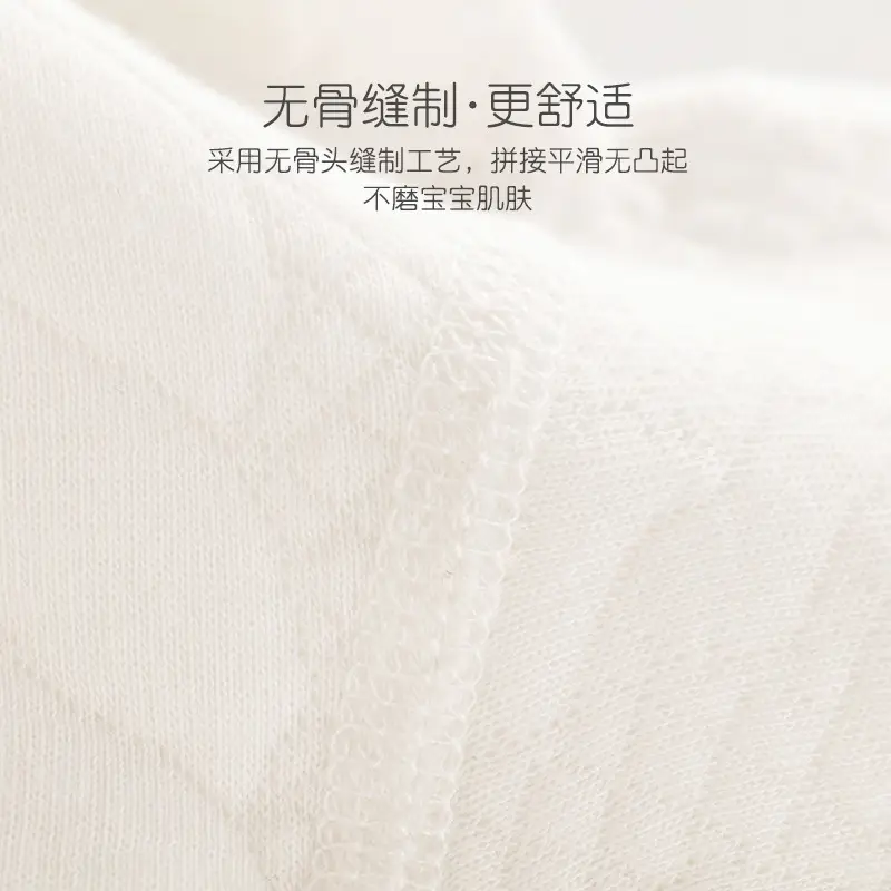 Baby Three-Layer Warm Jumpsuit Newborn Long Sleeve Boneless - Image 6