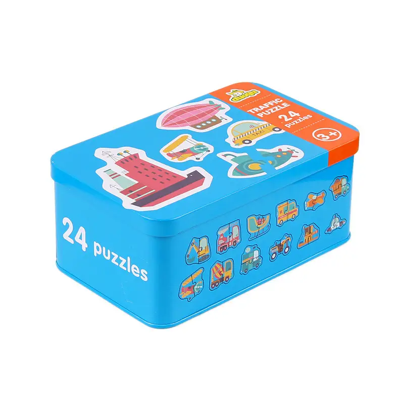 Children's Iron Jigsaw Puzzle Lion Animal Educational Toy - Image 13