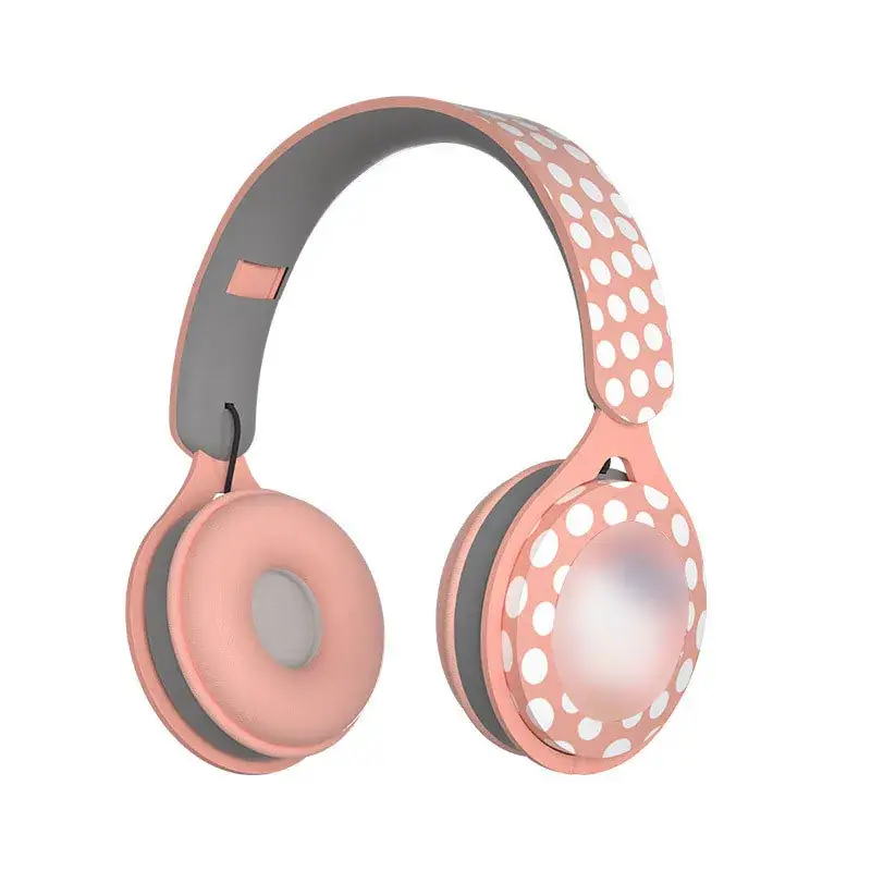 Red Wireless Bluetooth Headset with Foldable Design - Image 11