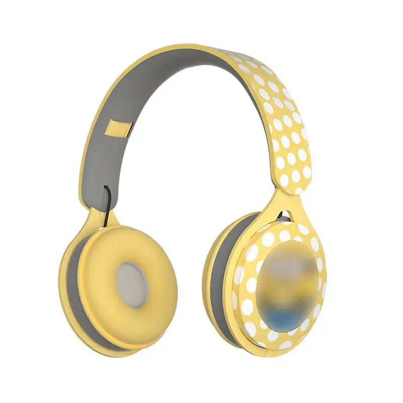 Red Wireless Bluetooth Headset with Foldable Design - Image 5