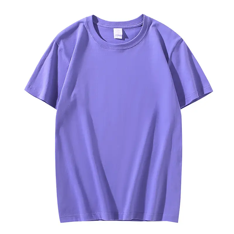 Men White Cotton T-Shirt Short Sleeve Round Neck - Image 6