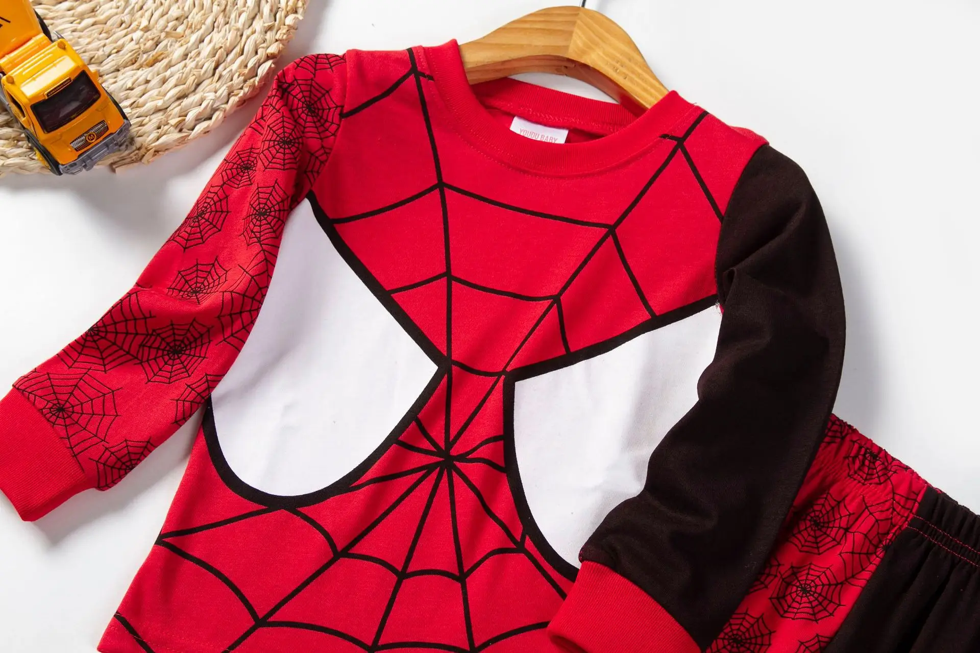 Spider-Man Cotton Pajamas for Boys Long Sleeve — feature 4