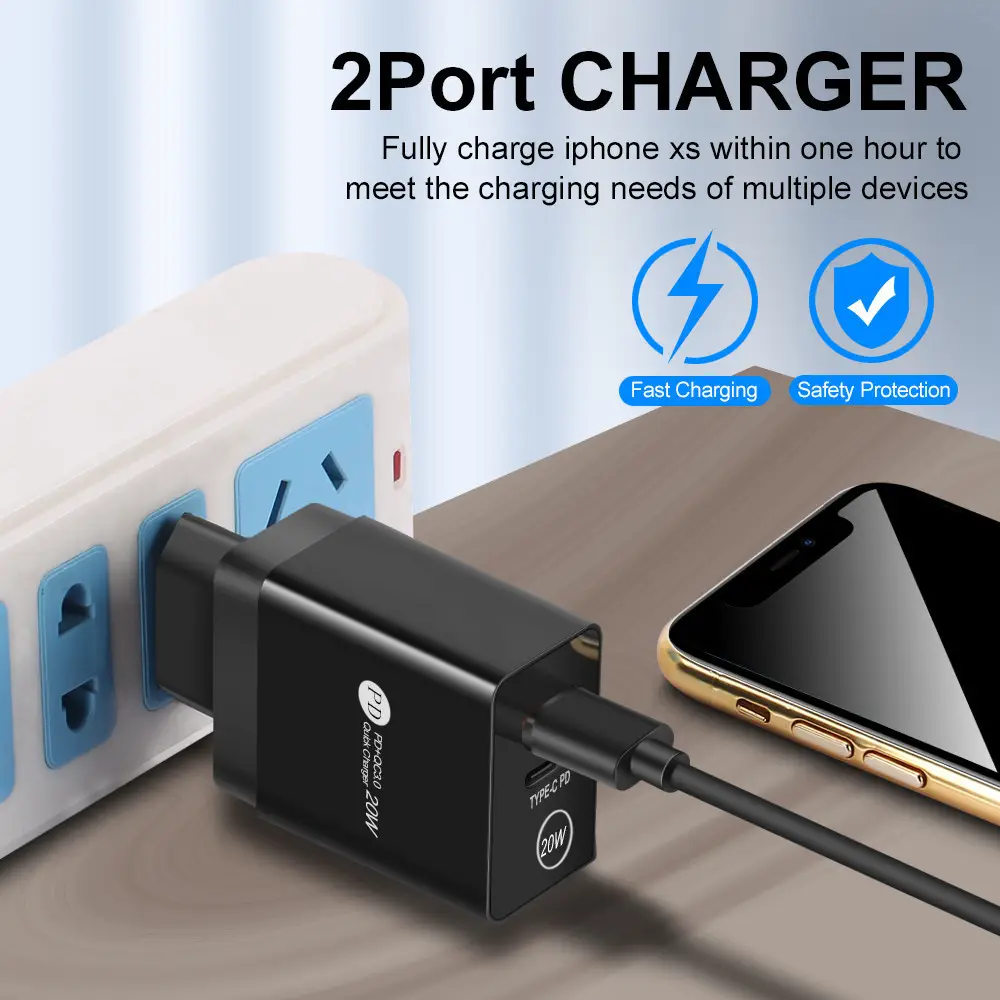 20W PD Type-C Mobile Charger for iPhone 13 - Image 3