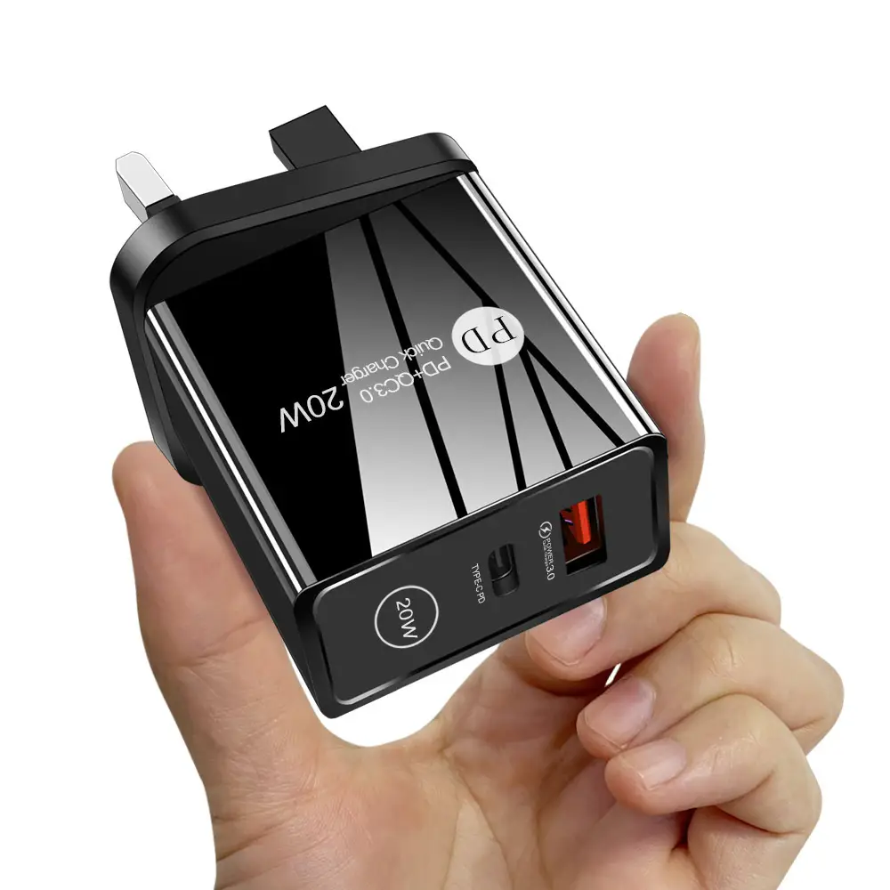 20W Fast Charge iPhone Mobile Charger QC3.0 - Image 2