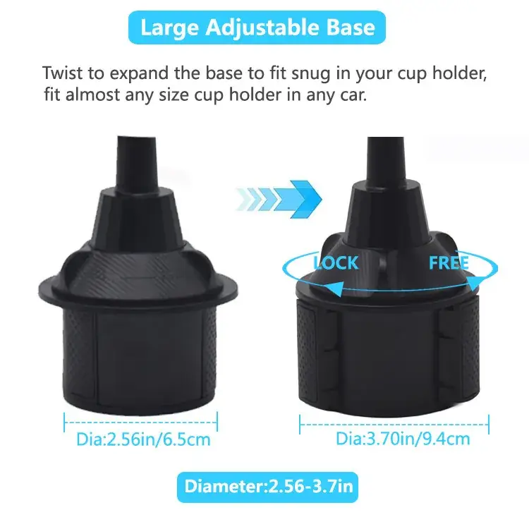 360° Rotating Car Water Cup Holder - Image 4