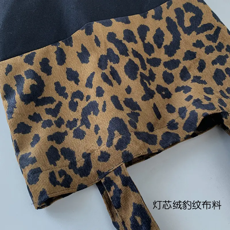 Leopard Print Canvas Shoulder Bag Women Large Capacity — feature 10