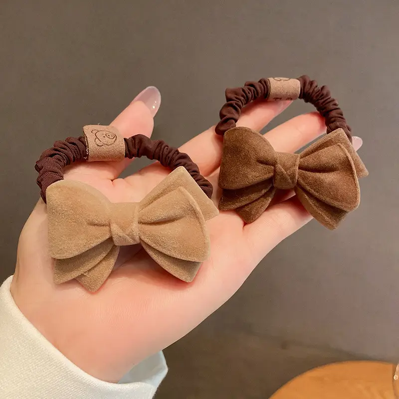 Spring Bowknot Hair Ring Female Tie Head Ball - Image 6