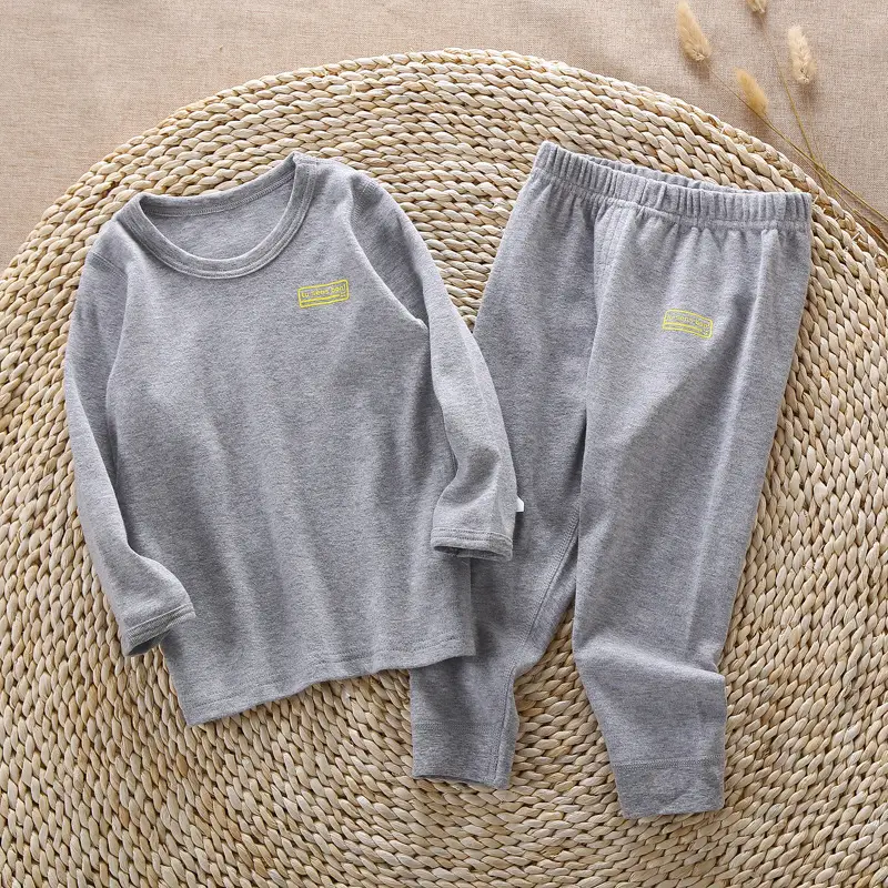Japanese Boys Cotton Striped Long Sleeve Trousers - Image 3