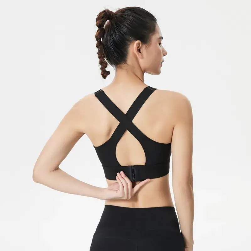 Adjustable Purple Sports Bra Set for Comfortable Wear - Image 10