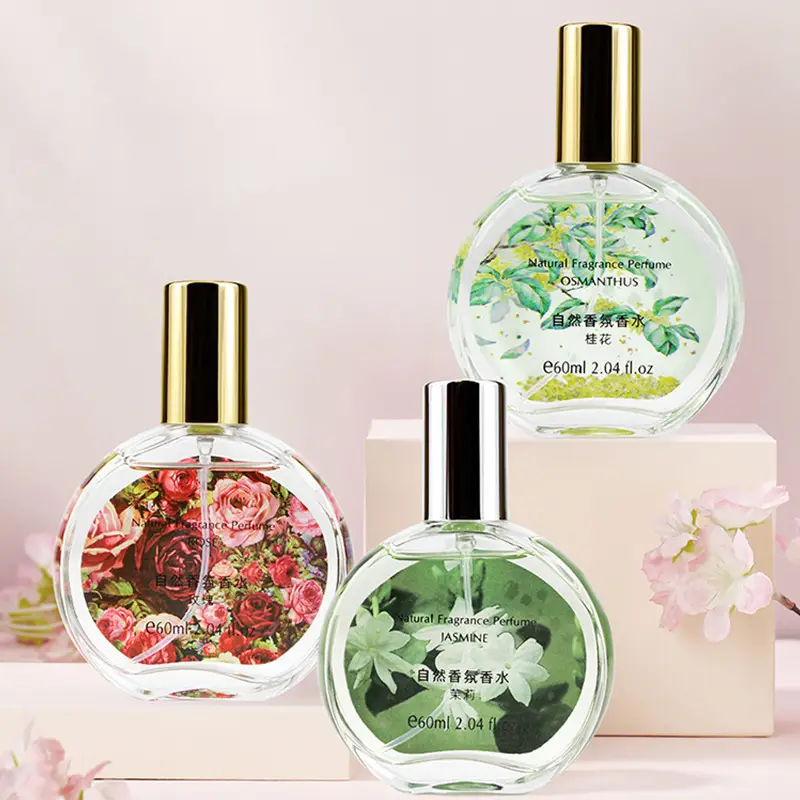 Perfume for Women, Osmanthus, Jasmine, Rose, Long-Lasting Fresh Light Floral Fragrance, Popular Gardenia Fragrance