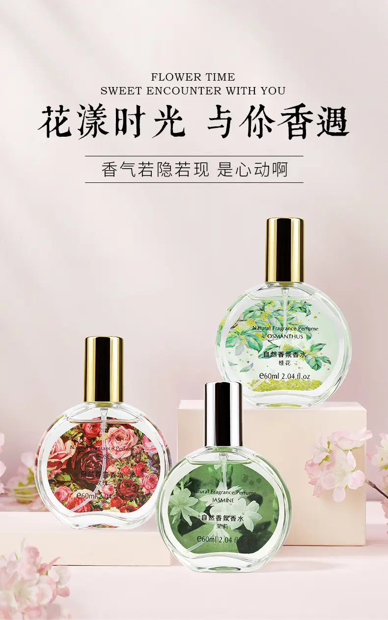 Perfume for Women, Osmanthus, Jasmine, Rose, Long-Lasting Fresh Light Floral Fragrance, Popular Gardenia Fragrance — feature 5