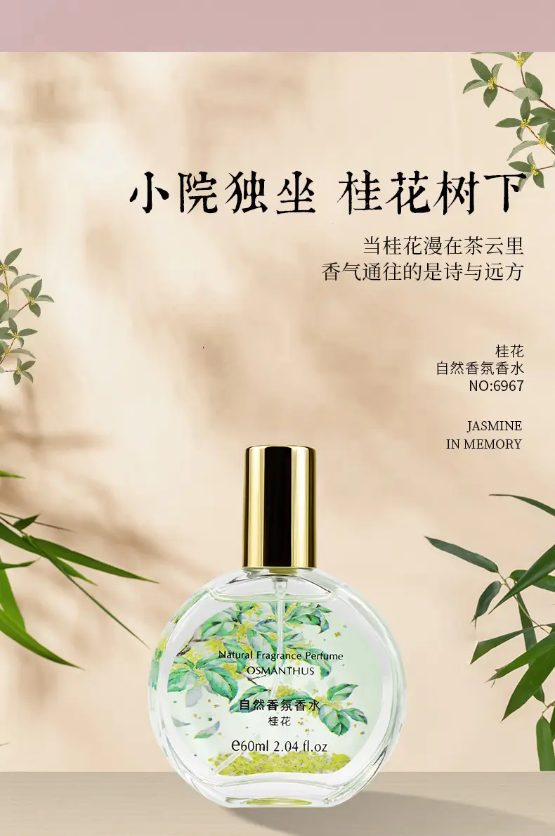 Perfume for Women, Osmanthus, Jasmine, Rose, Long-Lasting Fresh Light Floral Fragrance, Popular Gardenia Fragrance — feature 8