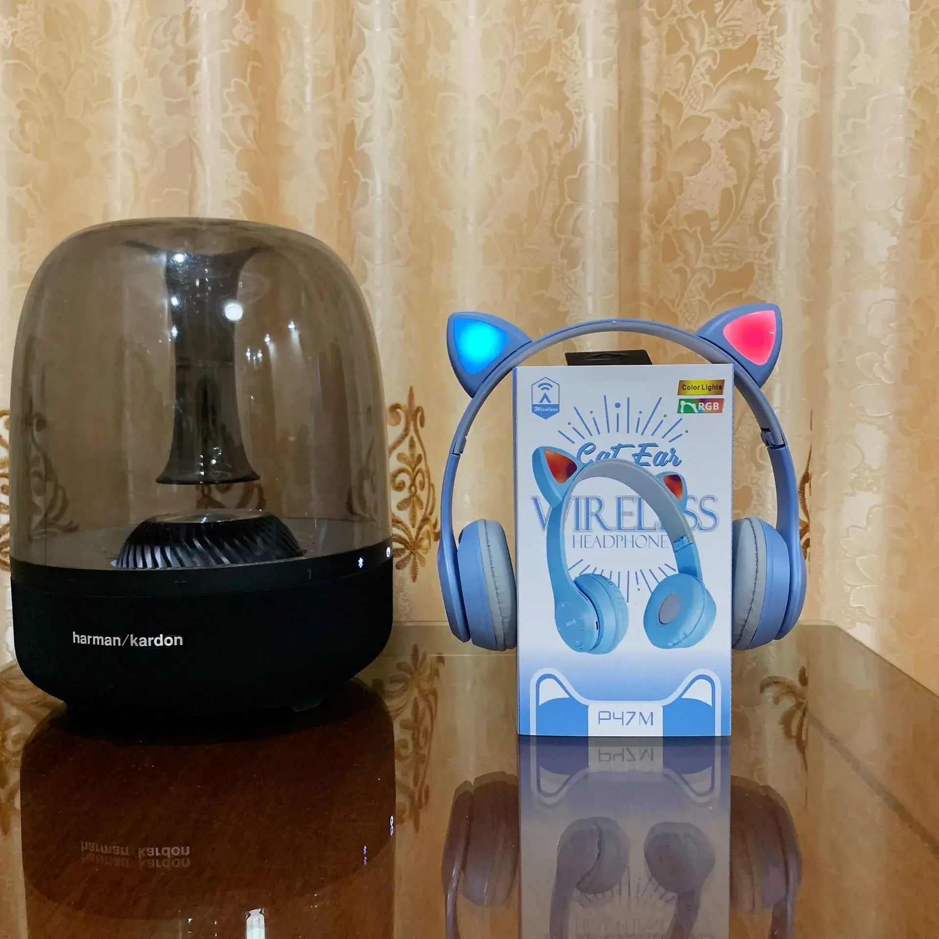 Cat Ear Bluetooth Headset P47M Cartoon Student Wireless Game - Image 4