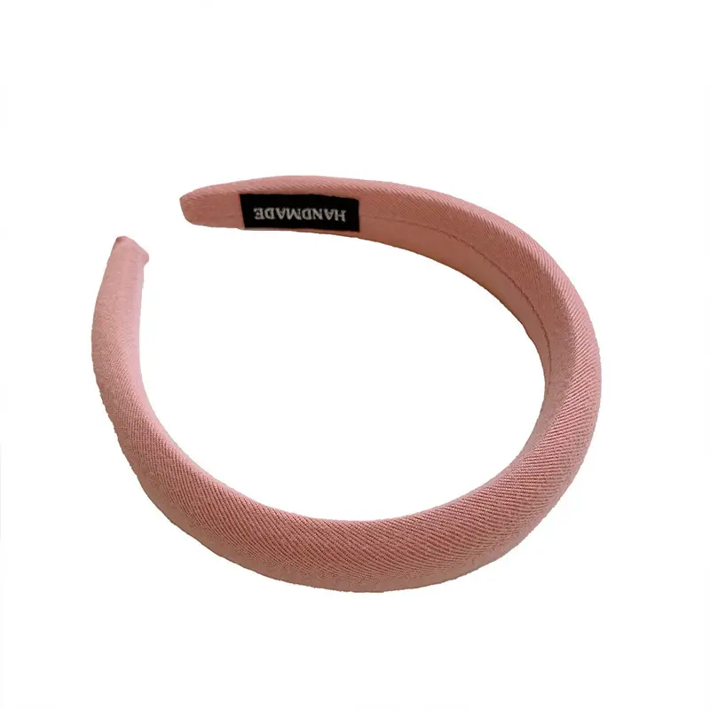 Gentle Cream Sponge Head Hoop for Women - Image 34