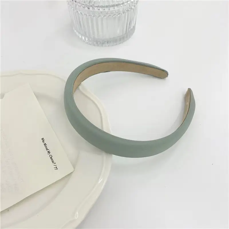 Gentle Cream Sponge Head Hoop for Women - Image 19
