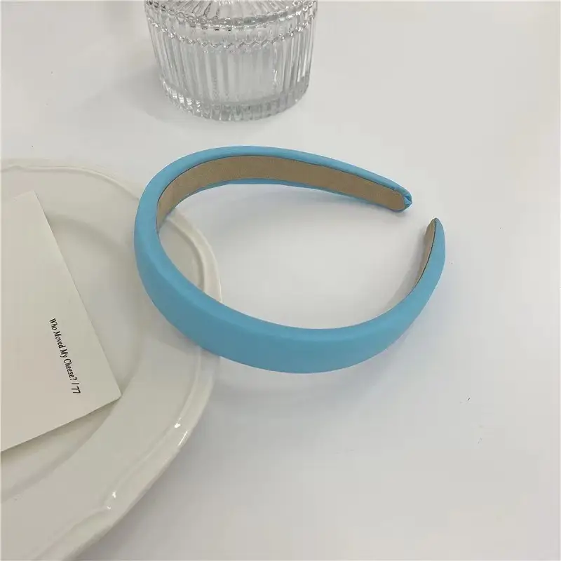 Gentle Cream Sponge Head Hoop for Women - Image 21