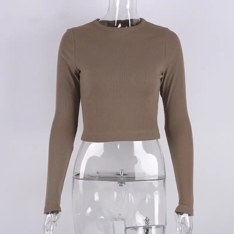 European American Fumei Top White Long Sleeve Top Bottom
