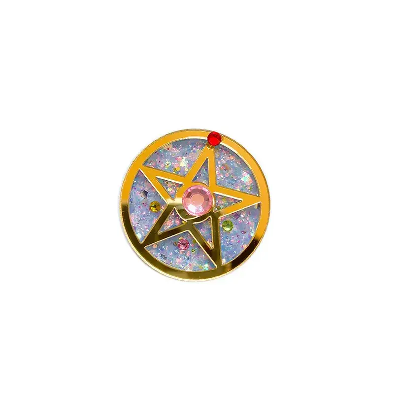 Red Cartoon Glitter Airbag Holder for Mobile Phone - Image 12