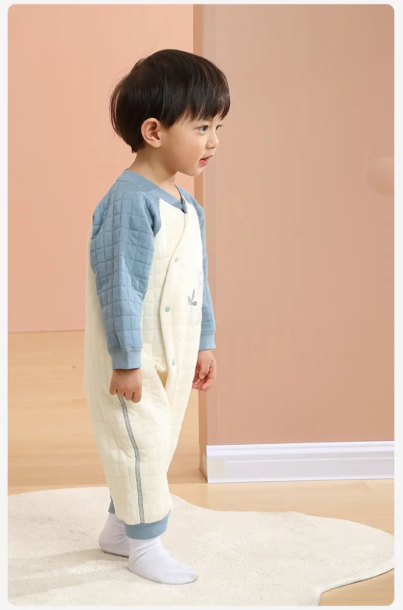 Warm Baby's Cotton Padded One-Piece Suit — feature 12