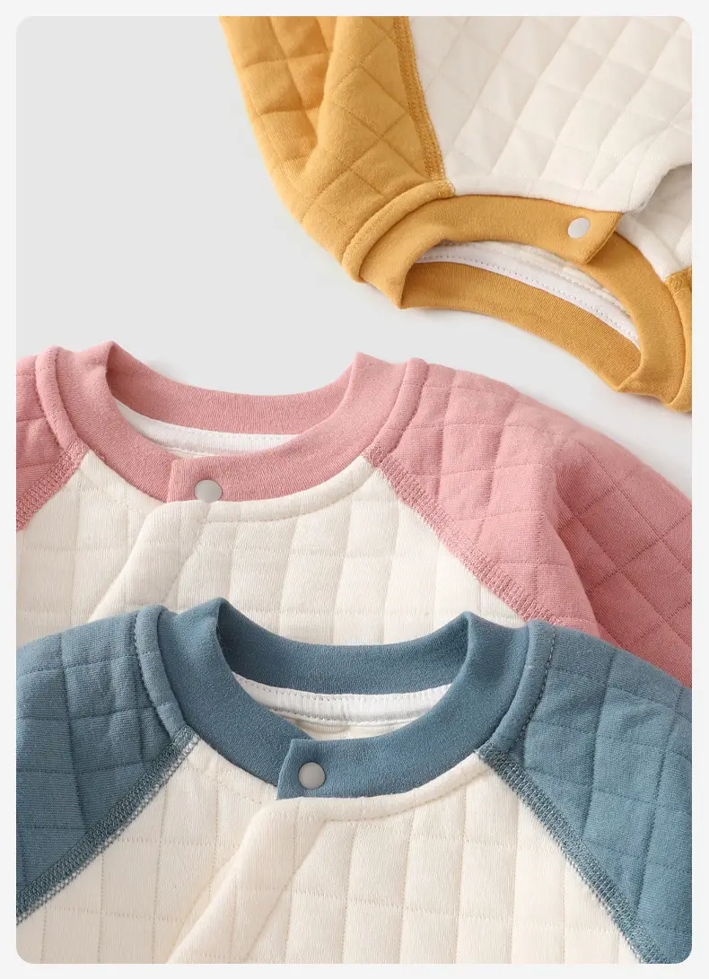Warm Baby's Cotton Padded One-Piece Suit — feature 6