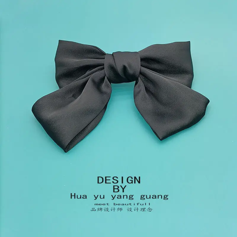 Women Velvet Bow Hairpin Winter Warm Clip - Image 13