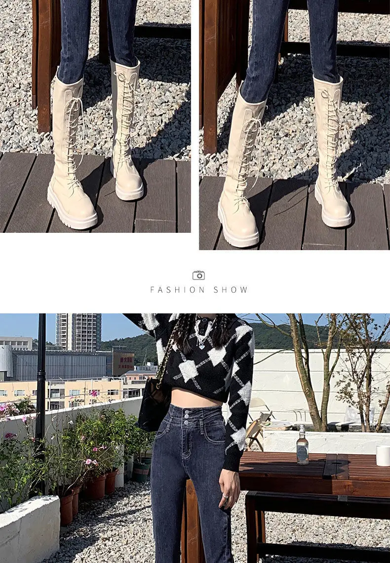 Women Slim Fit Skinny Jeans 2025 Winter Warm — feature 10