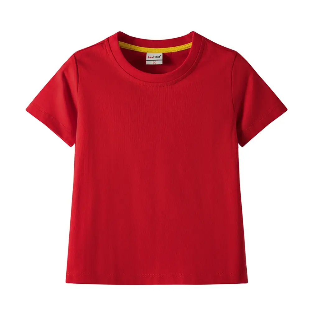 Pink Short Sleeve T-Shirt for Kids Baby Cotton - Image 22