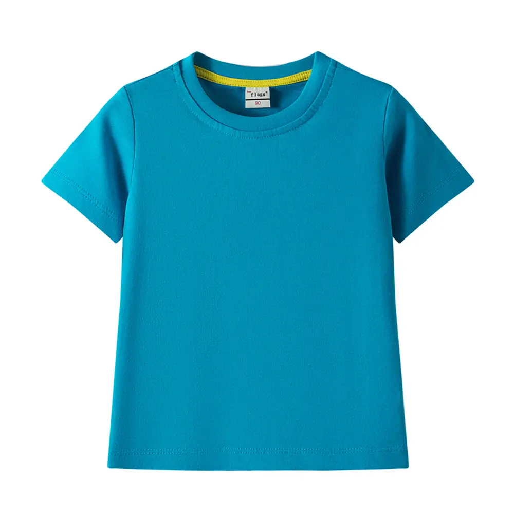 Pink Short Sleeve T-Shirt for Kids Baby Cotton - Image 10