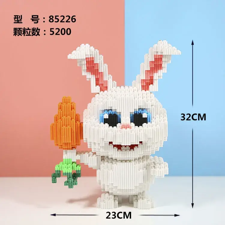 Giant Chao Le Sen Diamond Building Blocks Toy 22cm - Image 5