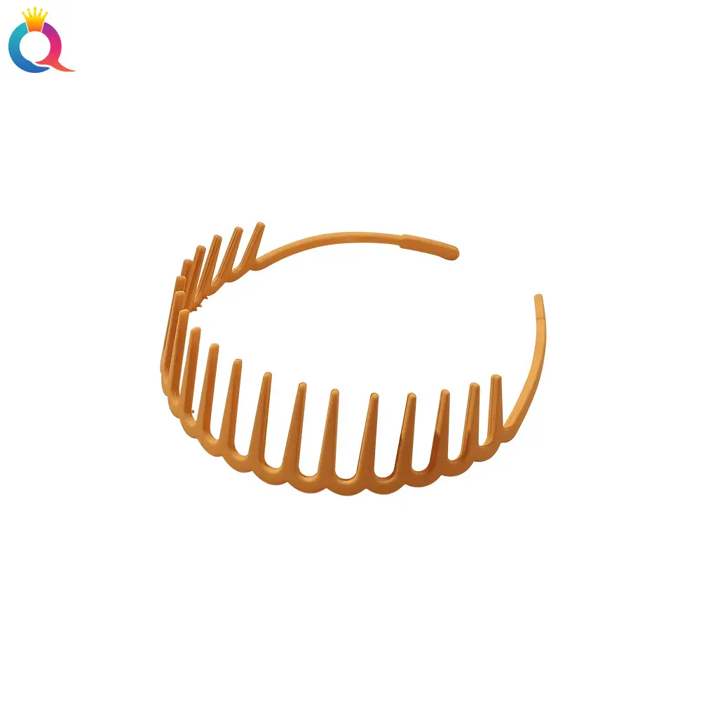 Korean Frosted Hair Bands Toothed Non-slip Pressed