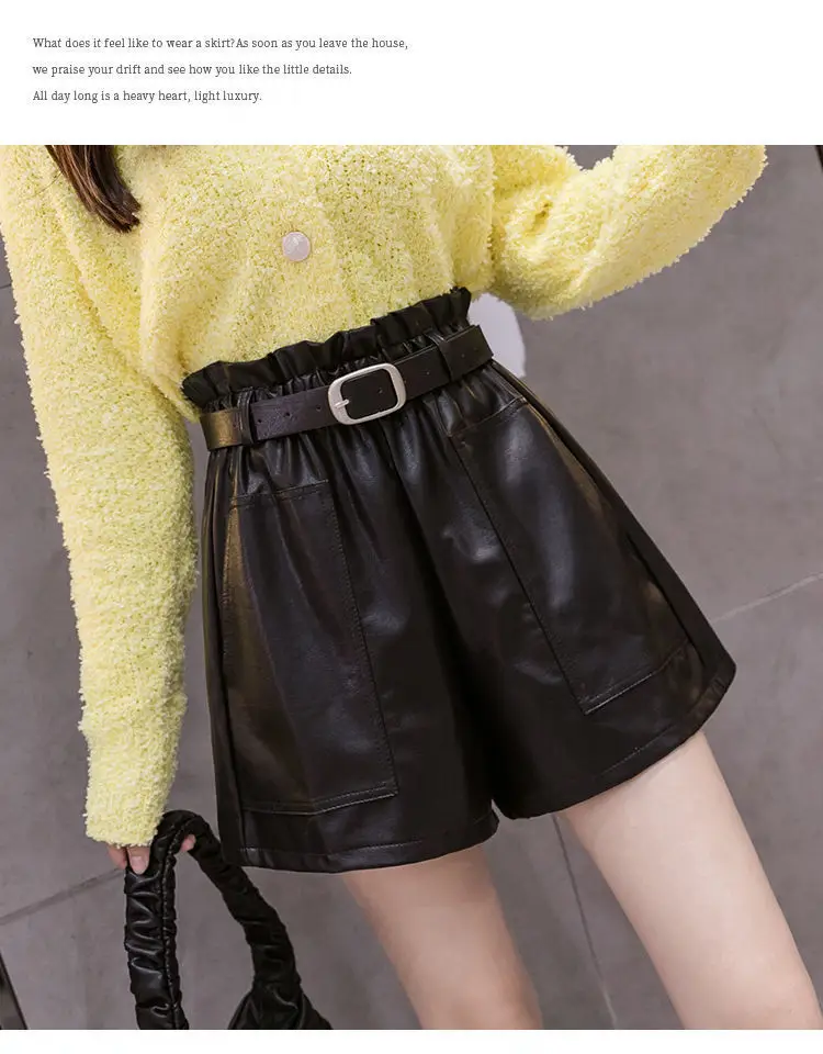 Black Fleece Belted Shorts for Women 2025 — feature 11