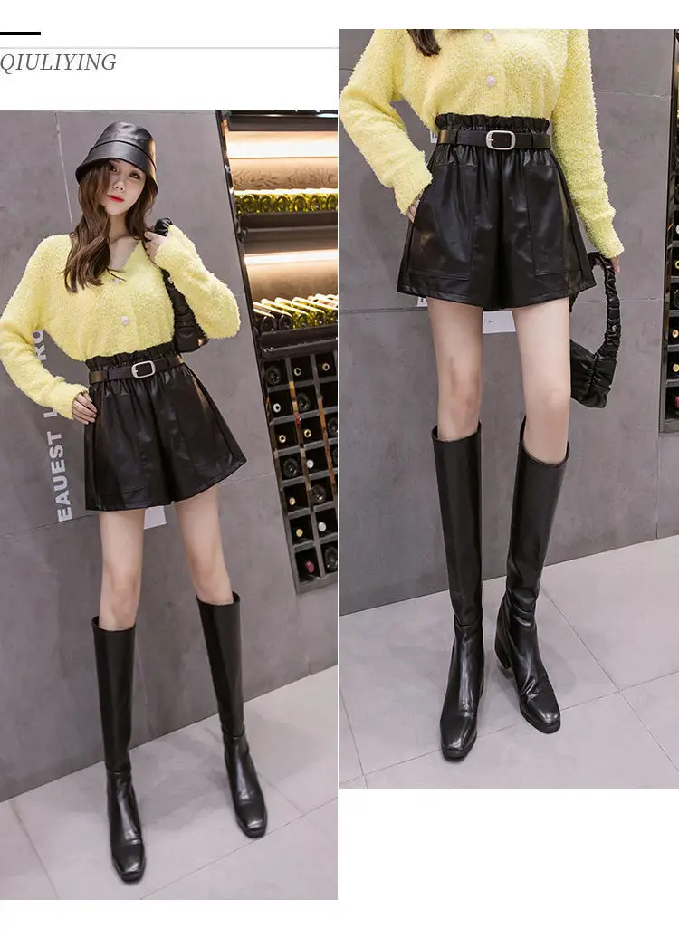 Black Fleece Belted Shorts for Women 2025 — feature 12