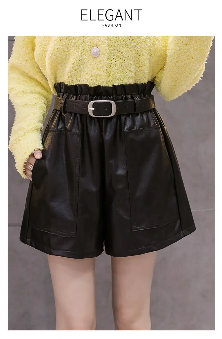 Black Fleece Belted Shorts for Women 2025 — feature 13