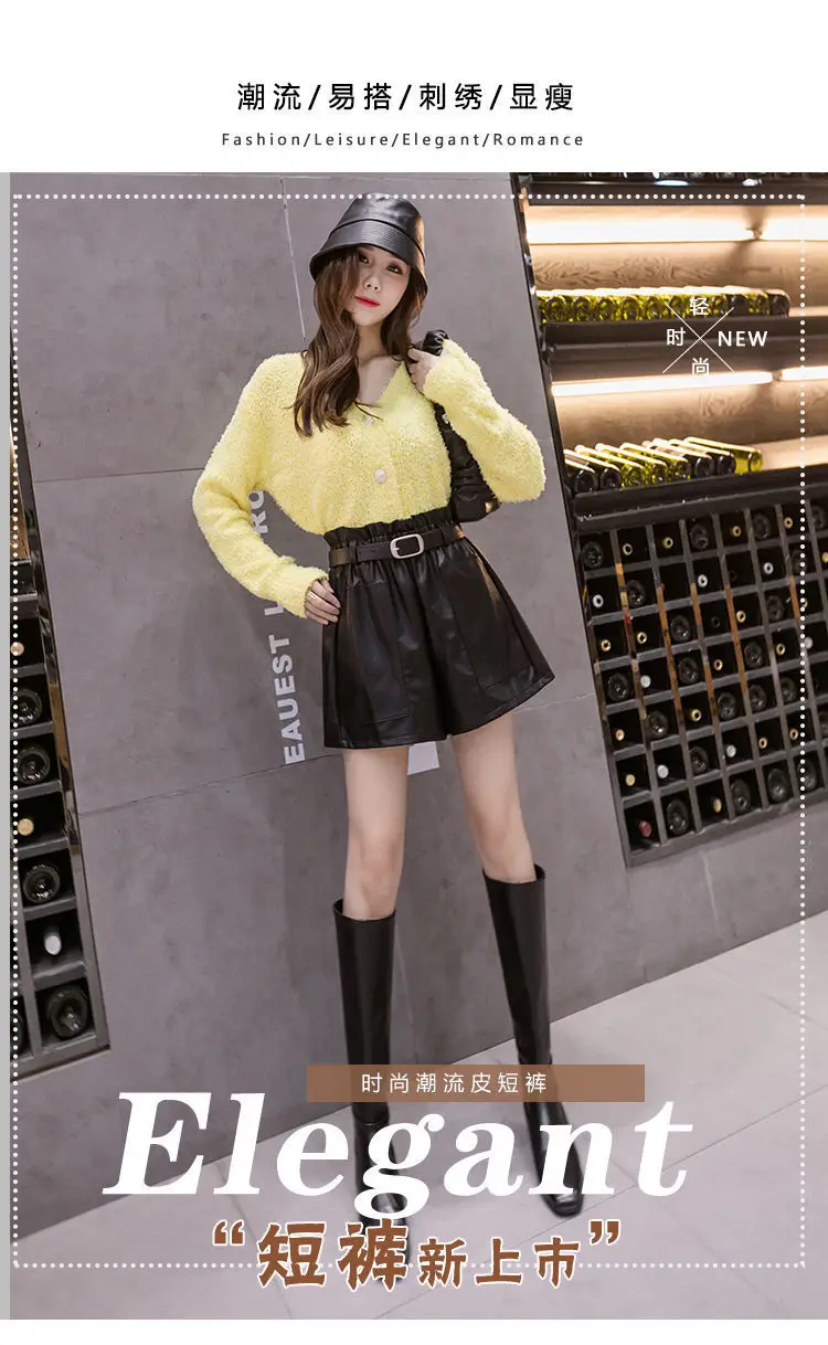 Black Fleece Belted Shorts for Women 2025 — feature 3