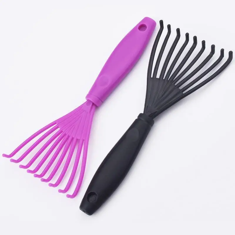Pet Hair Remover Comb Cleaner Brush Black Pink - Image 5