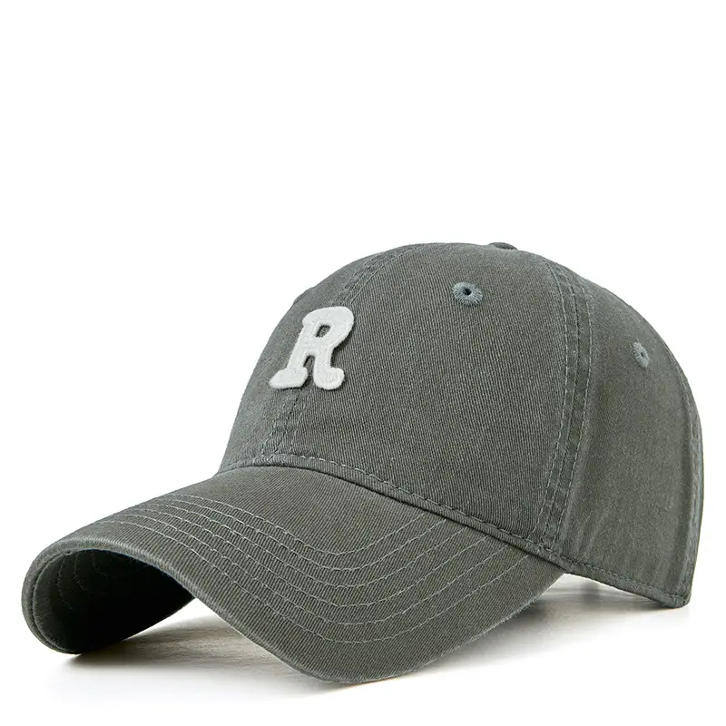 Green R Logo Baseball Cap for Men Women - Image 8