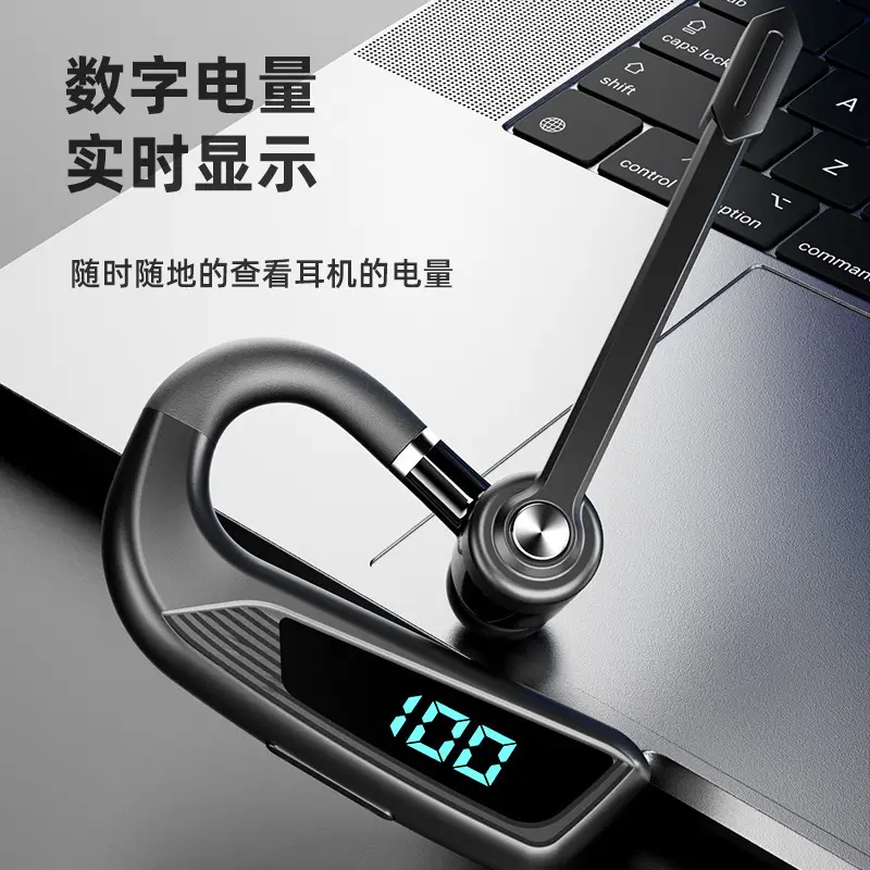 Bluetooth Headset with Voice Answer & Digital Display - Image 5