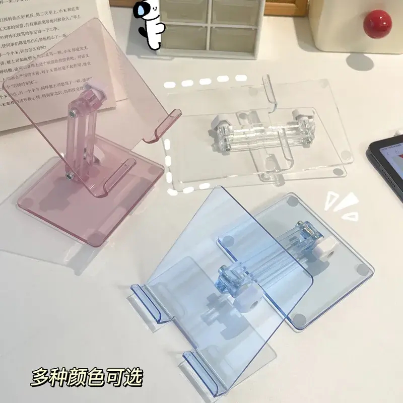 Transparent Foldable Phone Stand for Desk Use - Image 10