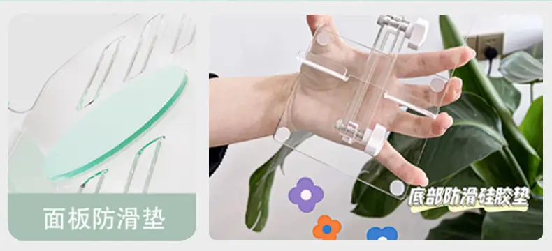 Transparent Foldable Phone Stand for Desk Use — feature 8
