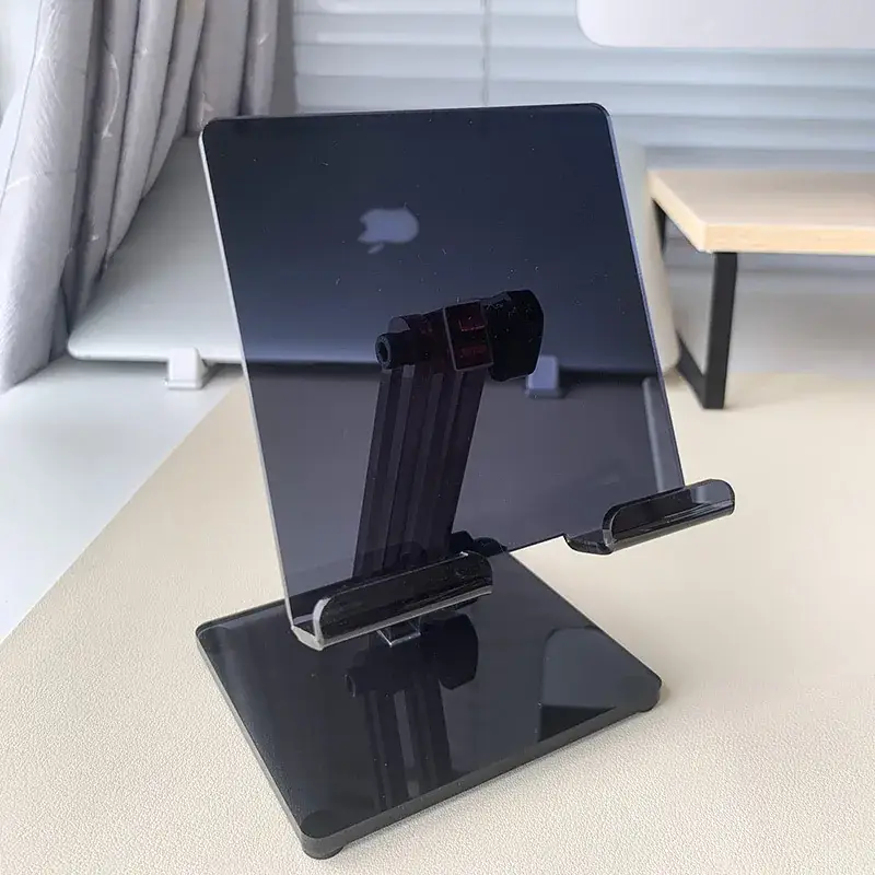 Transparent Foldable Phone Stand for Desk Use - Image 3