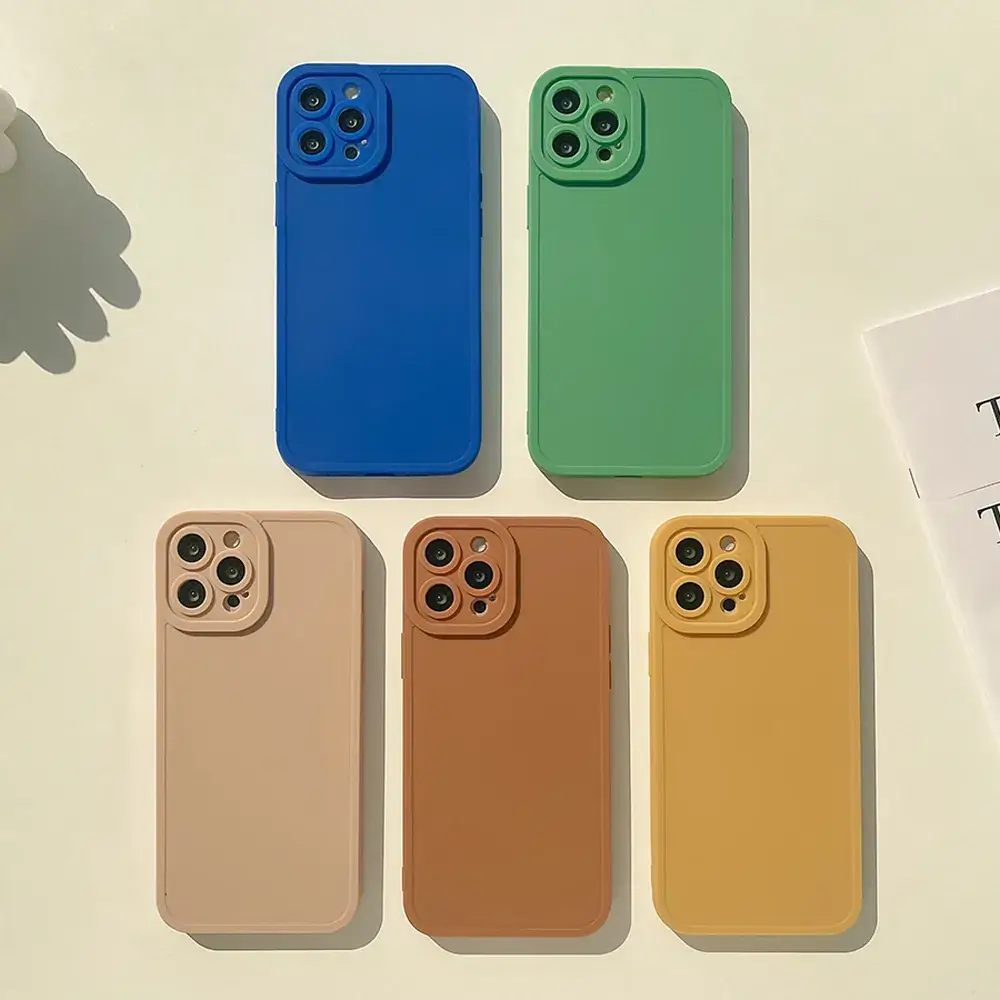 Frosted Apple iPhone 15 11 Silicone Case 16 - Image 14