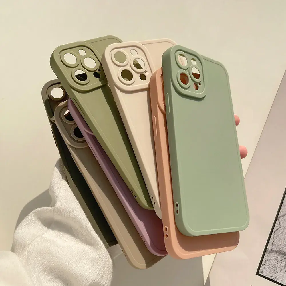 Frosted Apple iPhone 15 11 Silicone Case 16 - Image 16