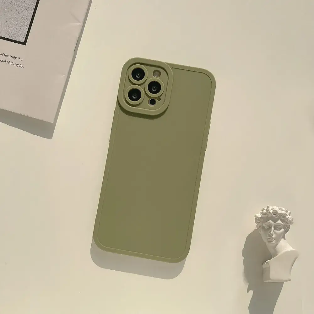 Frosted Apple iPhone 15 11 Silicone Case 16 - Image 2