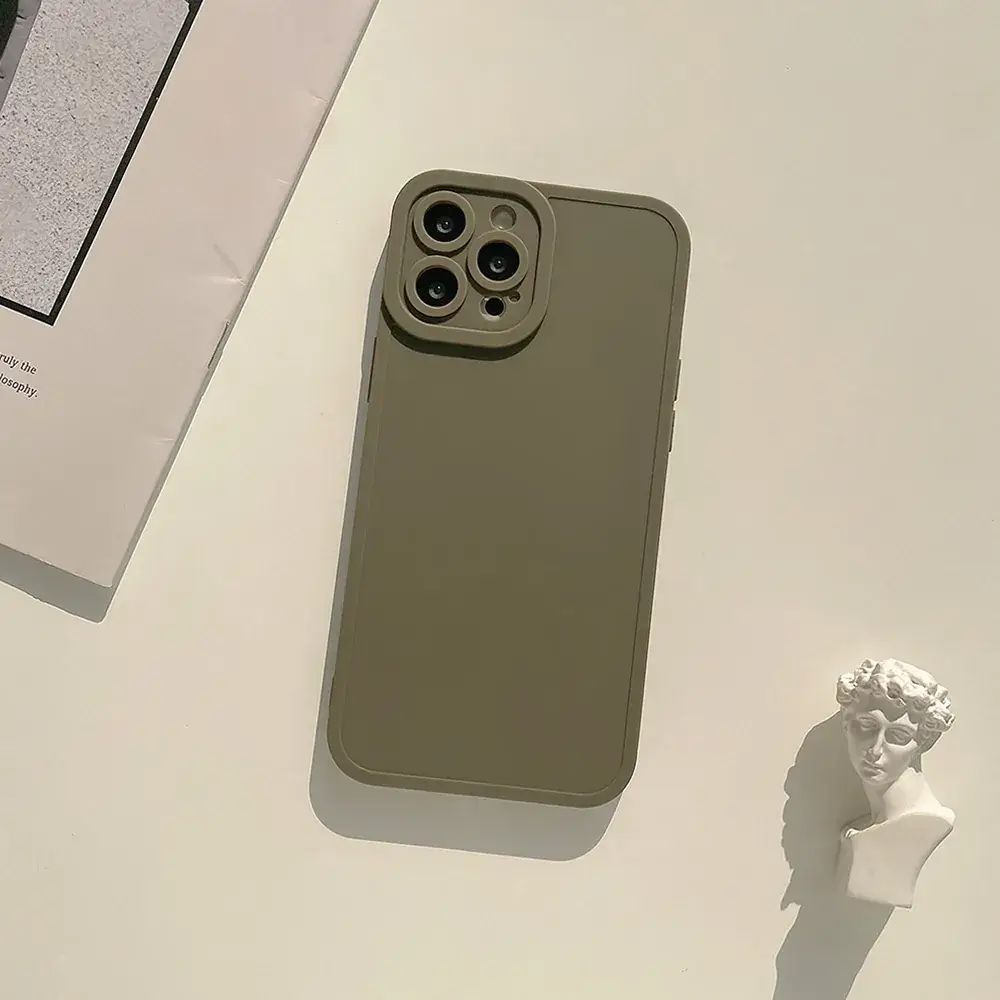 Frosted Apple iPhone 15 11 Silicone Case 16 - Image 4