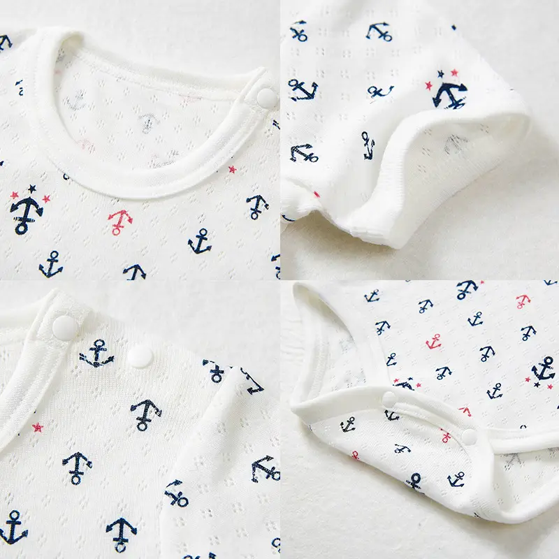 Japanese Children Cotton Jumpsuit Set 3 Pcs Newborn - Image 14