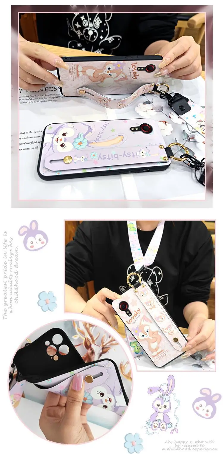 Soft TPU Phone Case with Wristband & Cute Design — feature 3
