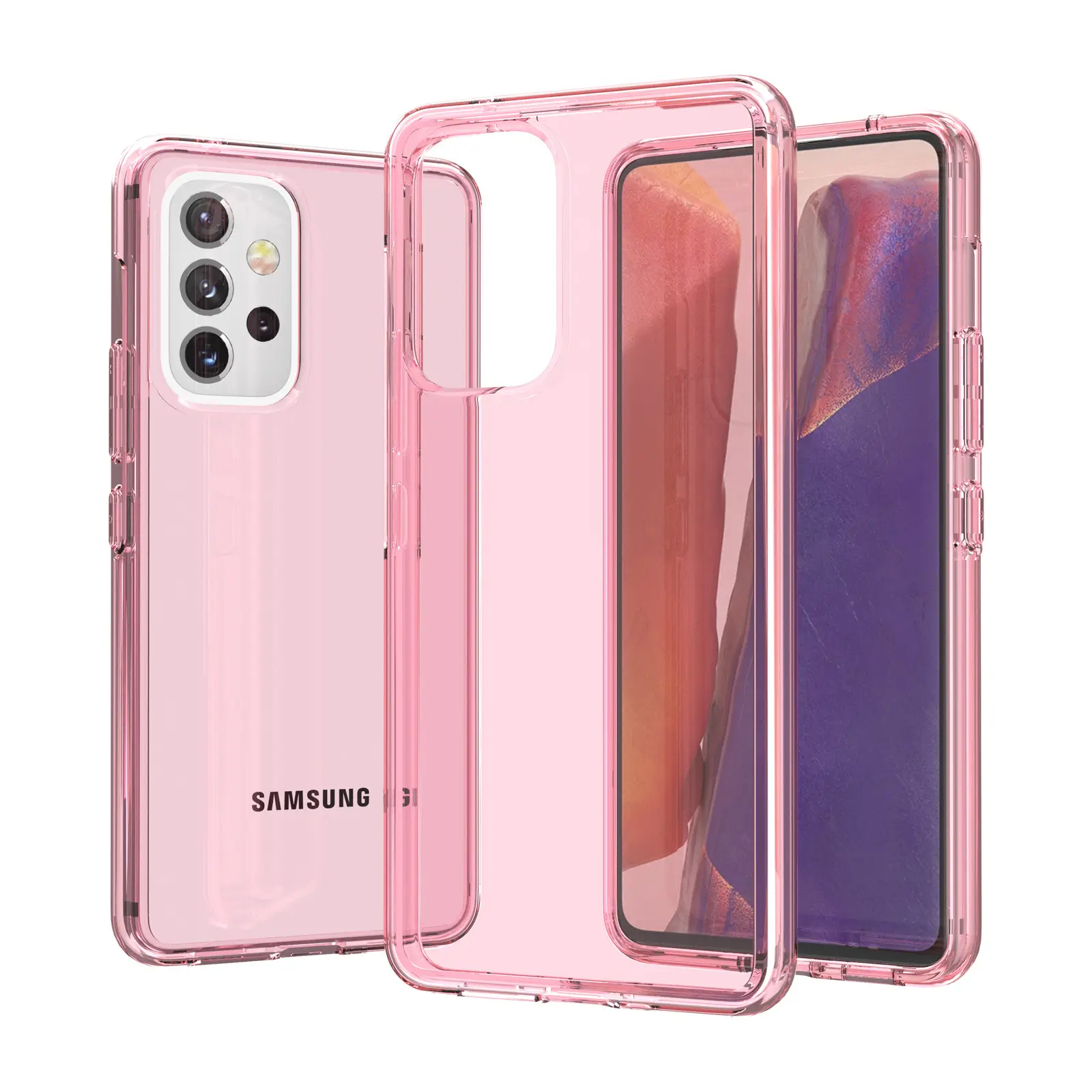 Samsung A53 Glitter Anti-Fingerprint Bubble Wrap Case - Image 7